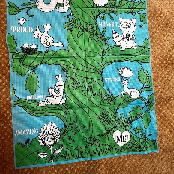 Yoga Kid Mat & Meddy Teddy Bendable Bear Set Fitness Stuffed Animal Meditation - Picture 4 of 10